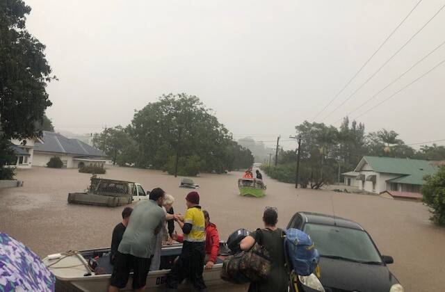 Rising floodwaters have left many residents needing to be rescued in Lismore.