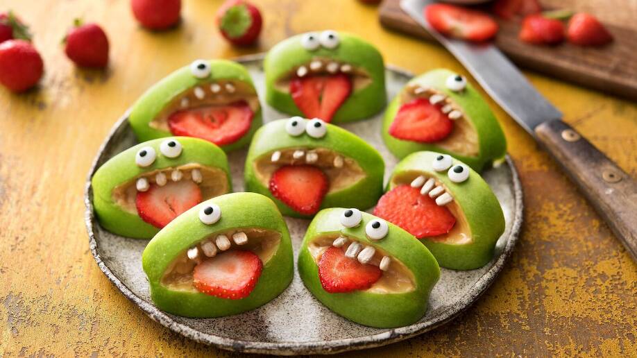 Apple monsters. Picture supplied 
