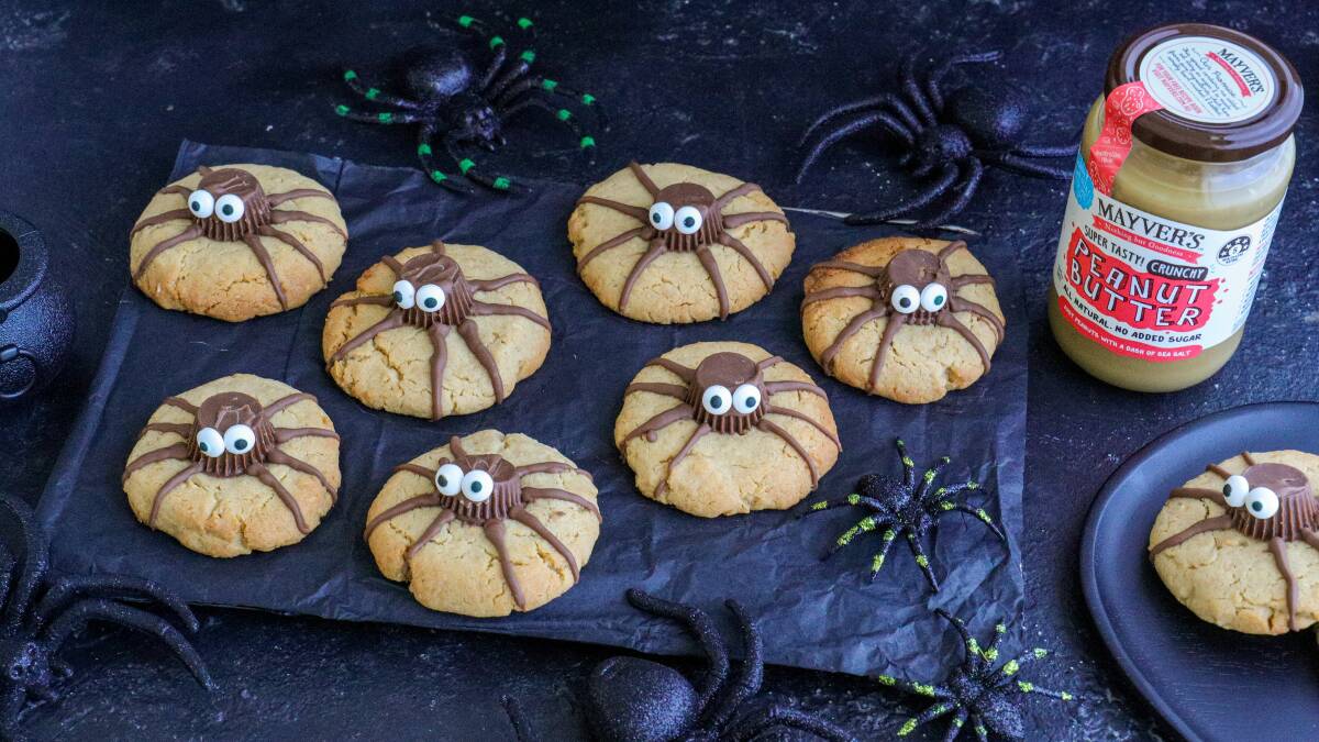 Spider cookies. Picture supplied 