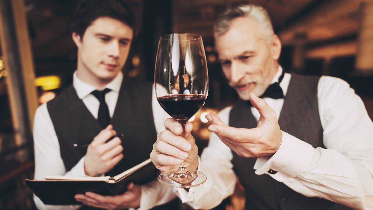 An experienced sommelier can help demystify a wine list. Picture: Shutterstock