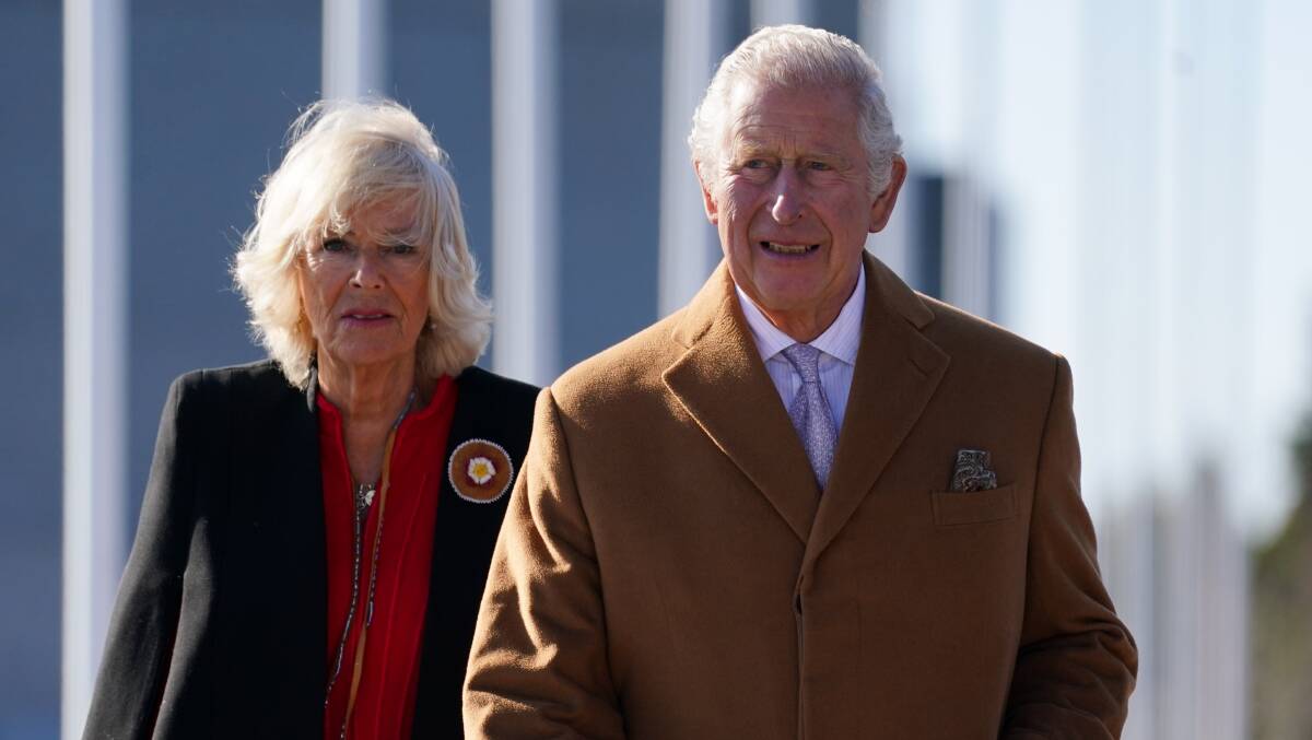 The Prince of Wales and the Duchess of Cornwall, during their three-day trip to Canada this year. Photo: Jacob King/PA Wire