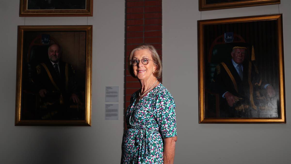 Patricia Forsythe will be inducted as the University of Newcastle's eighth chancellor on Friday. Picture by Peter Lorimer. 
