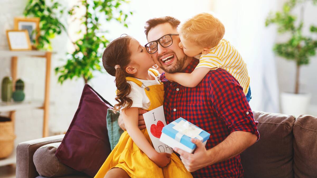 DOTING DAD: Father's Day gifts can be as simple or elaborate as you want them to be. That said, a guide to get you started never goes astray. Photo: Shutterstock