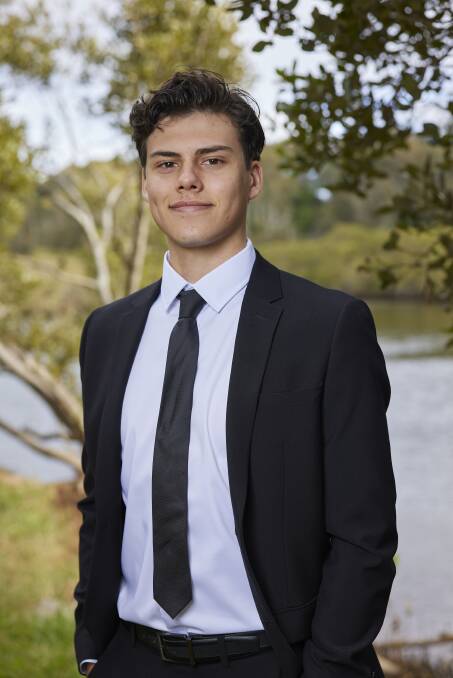 Ethan Francis is the youngest candidate in the Port Macquarie-Hastings upcoming council election. Photo: Supplied