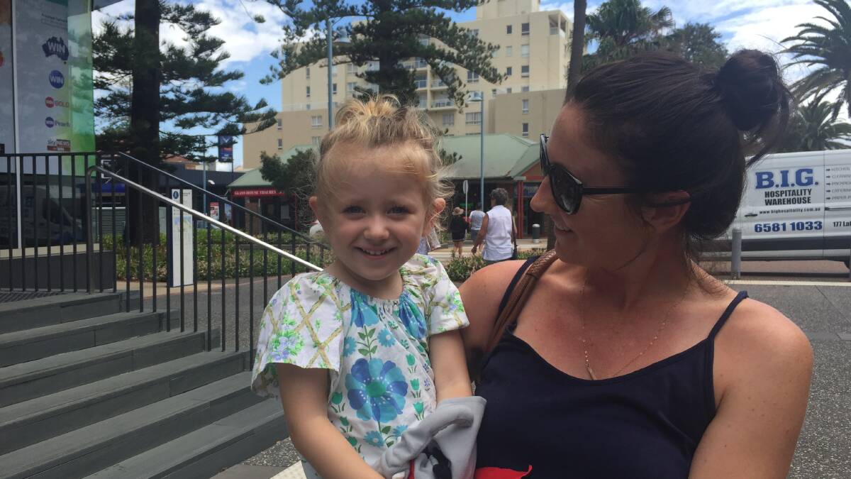 Mum of two Fiona would like to see Port Macquarie have a tidal pool.