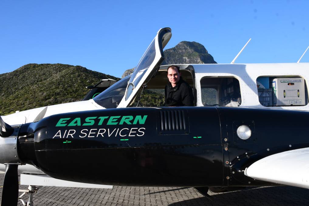 Freight: A plane with supplies at Lord Howe Island. Photo: Carla Mascarenhas