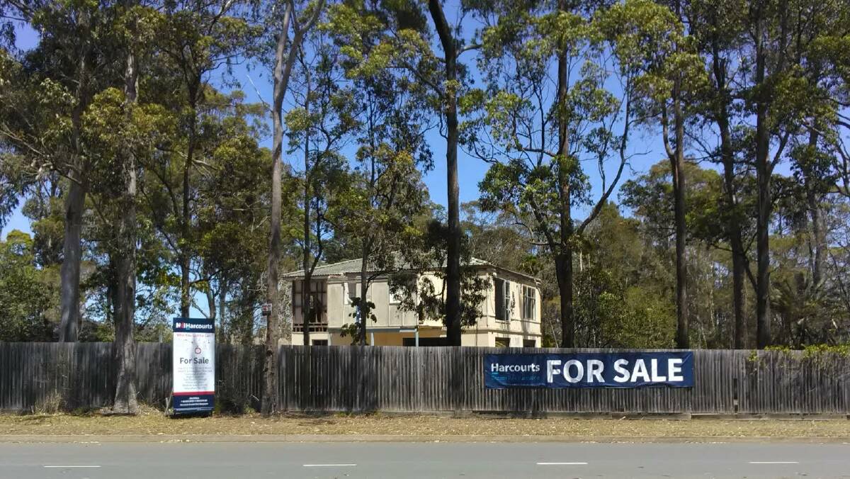 BIG BUCKS: The Innes Lake development block for sale. Photo: Harcourts Port Macquarie