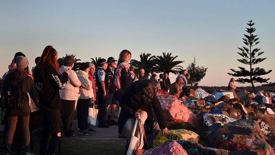 Remembering: The Lifeline Out of the Shadows walk in Port Macquarie on September 8 was held in honour of those lost to suicide Photo: Mick Sheppo