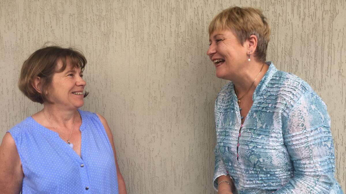 Important conversations: Ruth Duckworth and Teresa Muusers run a death cafe in the Hastings. 