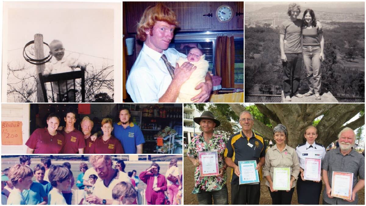 The life and times of Ken Little. Photos: supplied