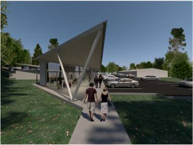 FUTURE: An image of the new Oxley Vale Learning Centre. Photo: Hastings Men's Shed 