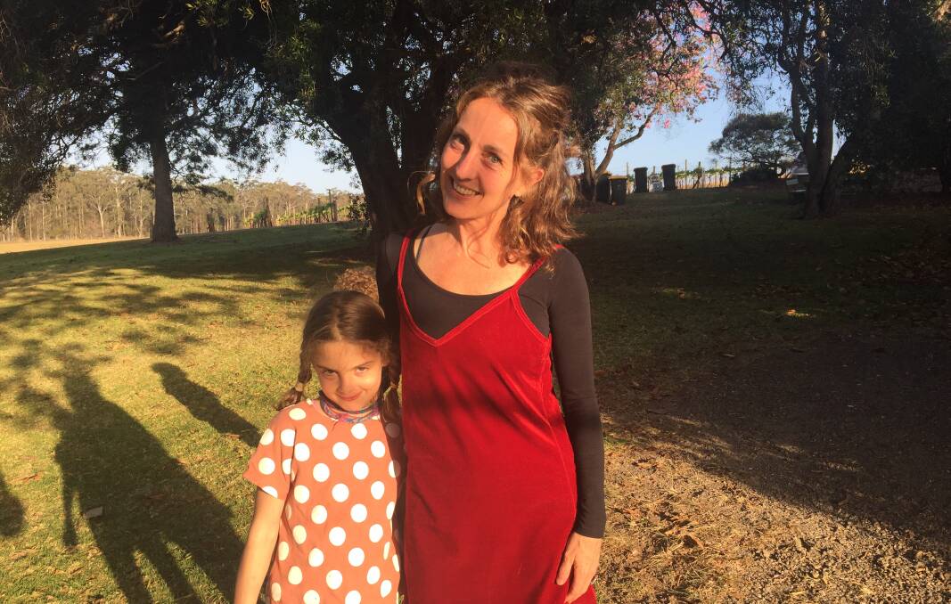 Happy: Robyn Falzon with daughter Scarlett. Photo: Carla Mascarenhas