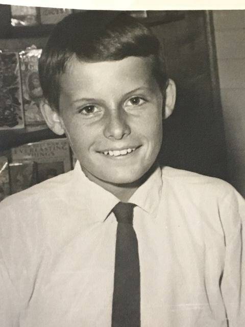 Tony Hayward aged 12. Photo: supplied