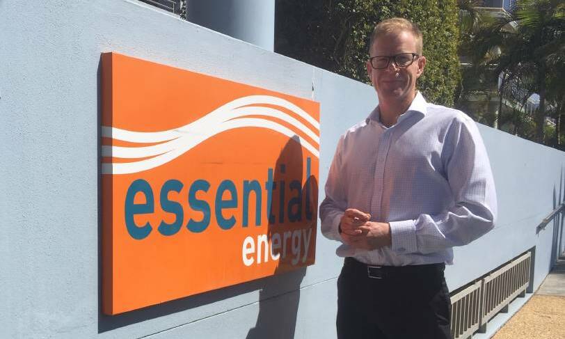 Under pressure: Essential Energy CEO John Cleland. Photo: Lisa Tisdell