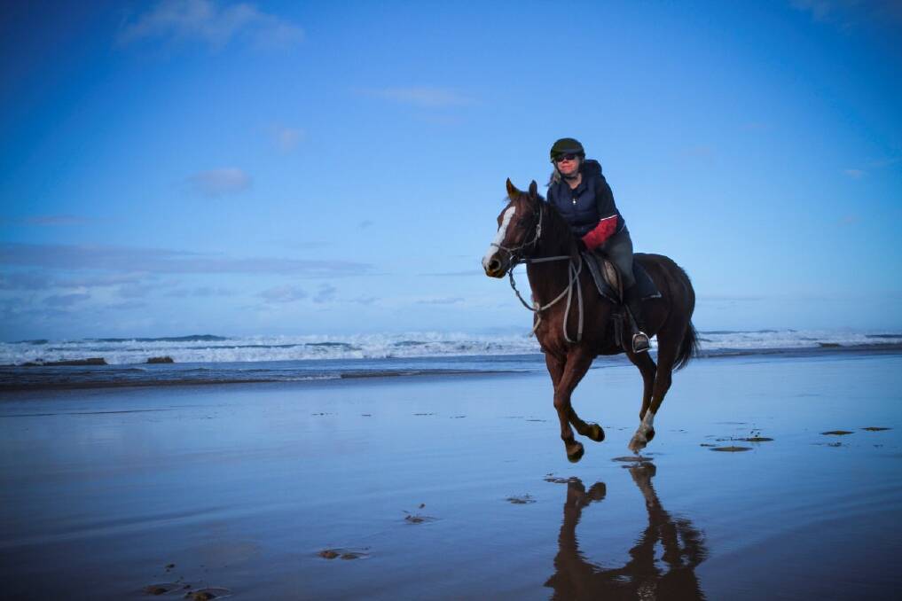 Kellie Pearce began riding horses at age six. PHOTO: supplied