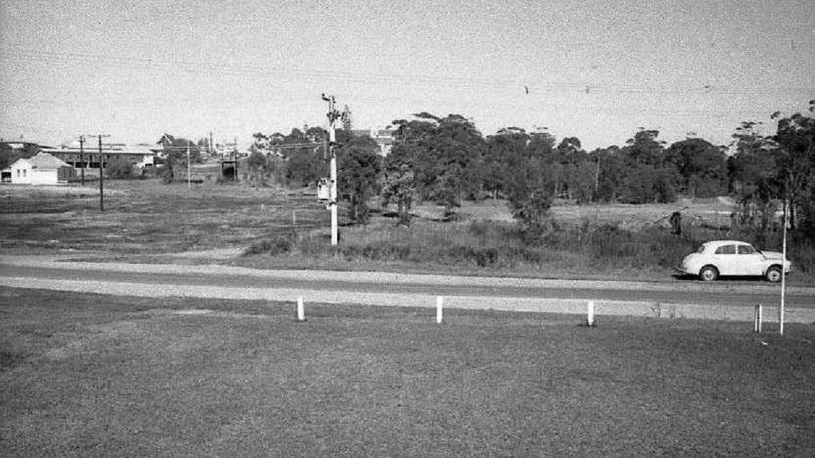 Still growing today: Garden Village site on Hastings River Drive, 1970.