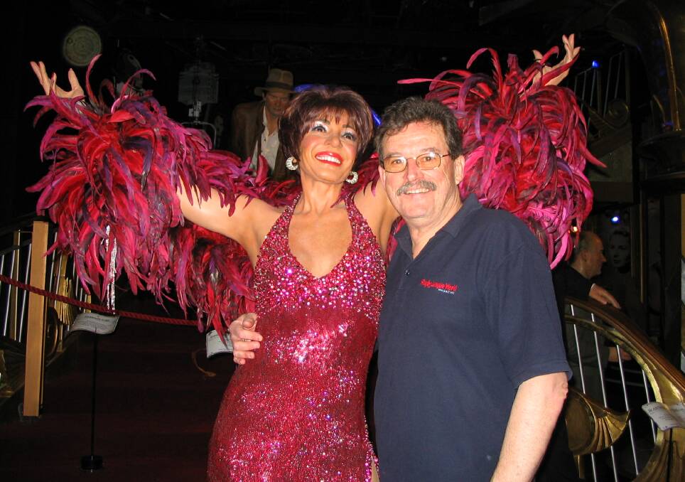 Hey Big Spender: Eat your heart out Malcolm Turnbull. Our very own travel guru has the ultimate pic with diva Shirley Bassey at Madame Tussauds a few years back.