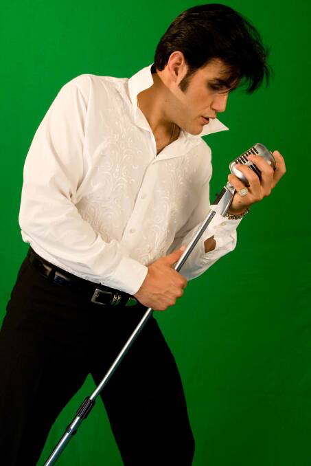 Love him tender: Gino Monopoli is one of three Elvis tribute artists who bring Elvis: an American Trilogy to Panthers auditorium on Sunday, September 16, 3.30pm.