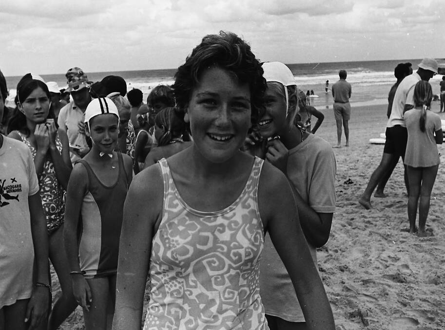 Congratulations: Wendy Rowland gained first place honours at the Mermaids Carnival, 1971.