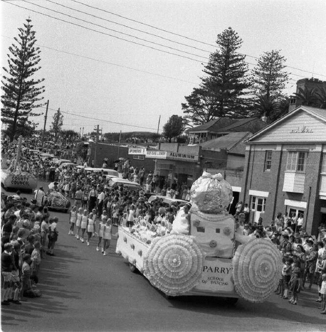 Spectacle: The 1970 traditional Easter Carnival of the Pines (photo from 1968 procession) will again have something for everyone.