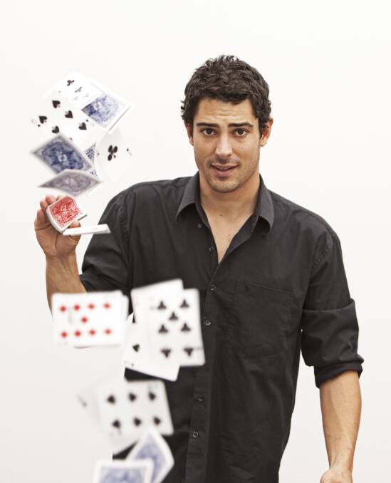 Abracadabra: Liam Power says it can take anywhere from 30 seconds to five years to master a trick. See the best of his sleight of hand at LUSC, April 14, 7pm. Tickets $20