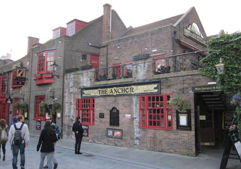 The Anchor Inn: Diarist Samuel Pepys wrote his definitive description of the 1666 Great Fire of London at a table in the pub.