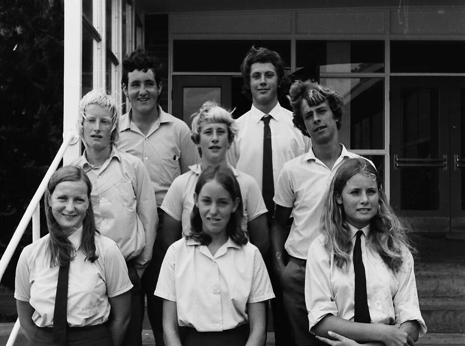 Well deserved: Port Macquarie RSL Scholarship recipients, 1971. Photos: Port Macquarie Museum.