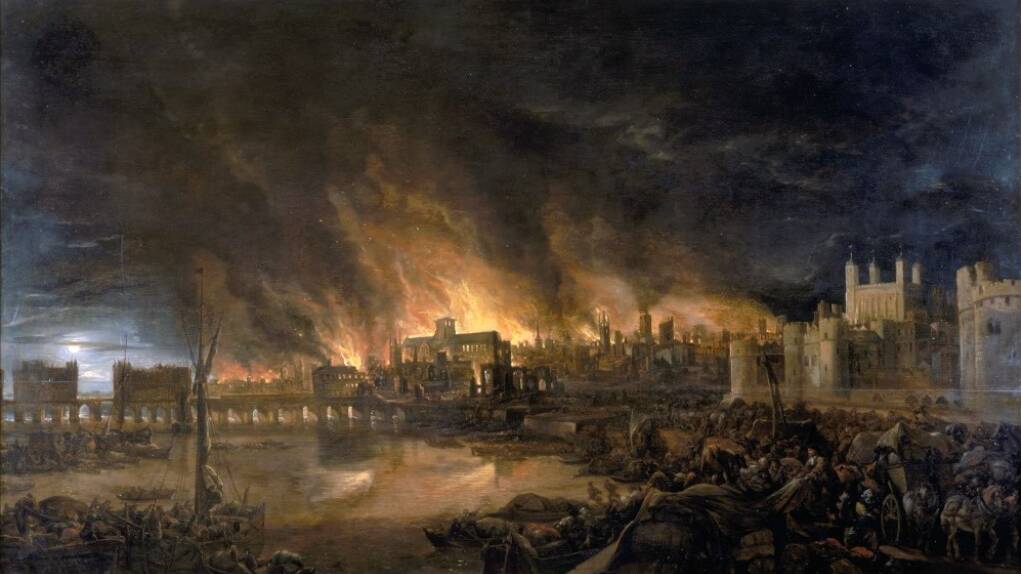 Great Fire of London: The canny Samuel Pepys saved his expensive wheel of parmesan cheese by burying it in his back yard.