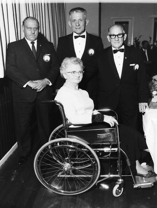 Appeal lodged: Matron Bailey at a Lions Club Dinner, 1969. Photos supplied by Port Macquarie Museum.