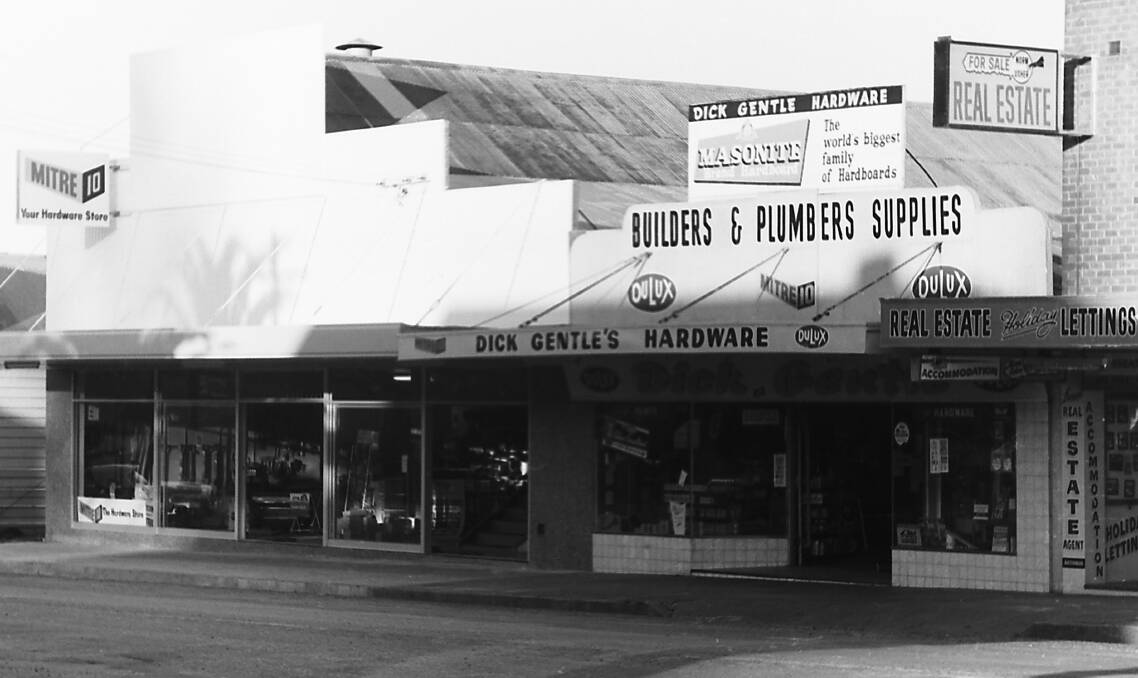 All your hardware needs: Dick Gentles hardware store, Horton Street, 1969. Photos supplied by Port Macquarie Museum.
