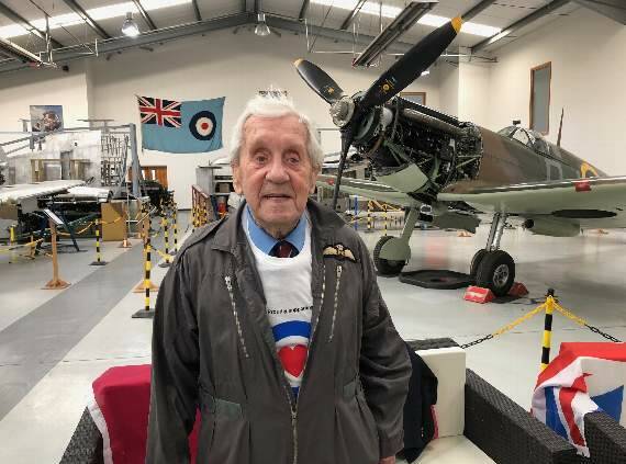 According to 96-year-old Battle of Britain pilot Allan Scott, the Spitfire fitted him kike a glove.
