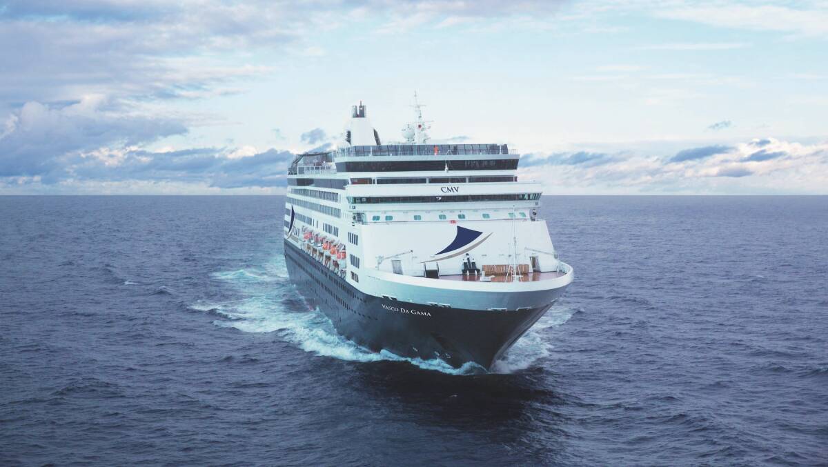 Vasco da Gama: The ship will call Adelaide and Fremantle home.