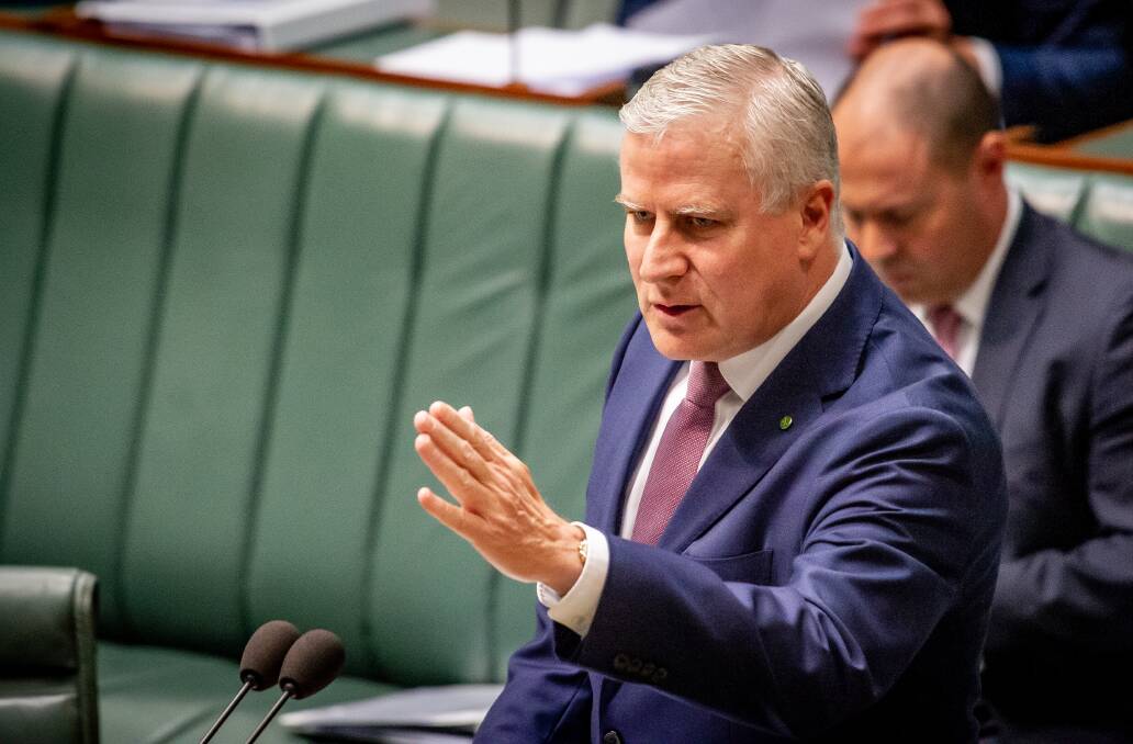 Deputy Prime Minister Michael McCormack said the $10.4 million grant to ACM was the largest given in the publishing stream of the Public Interest News Gathering program. Picture: Elesa Kurtz