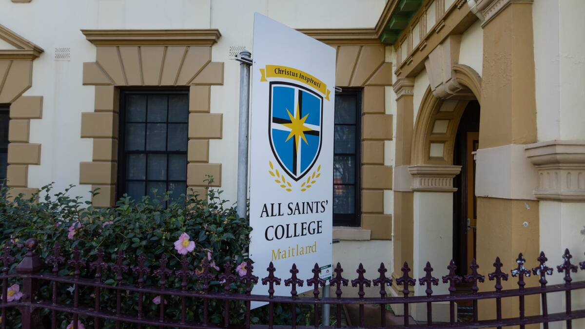 Two teachers from All Saints' College Maitland's senior campus are facing serious misconduct allegations. Picture by Marina Neil 