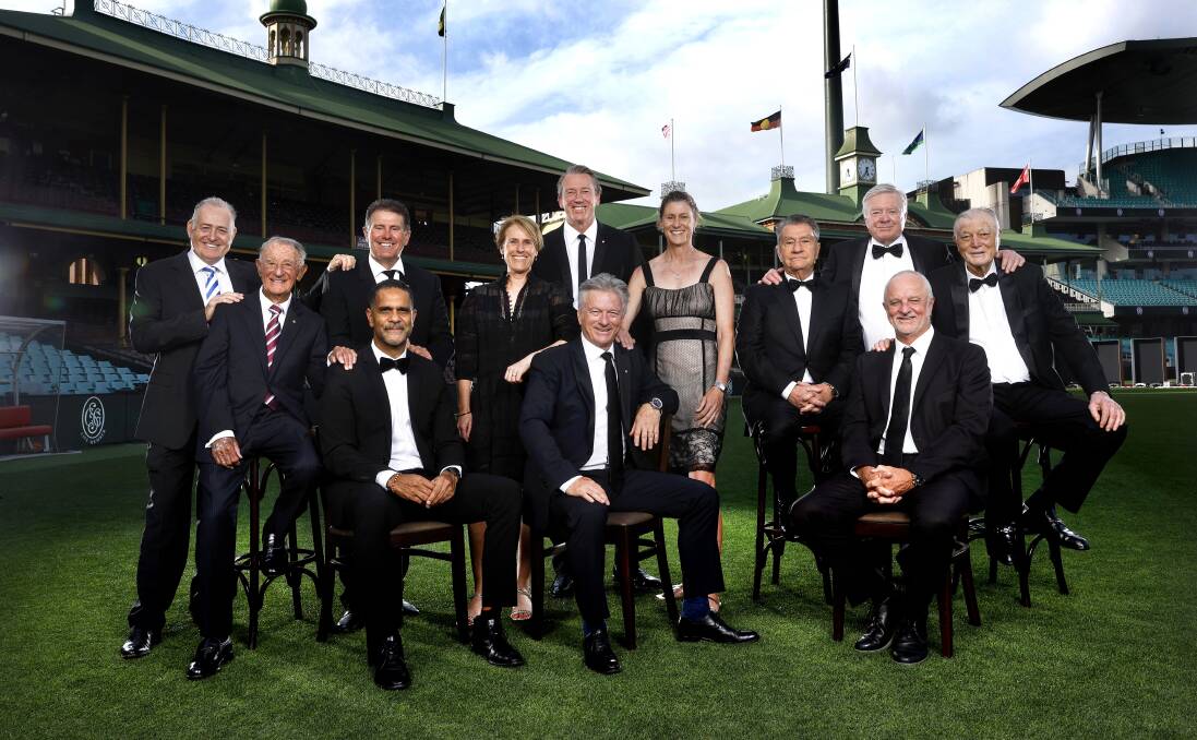 The third group of inductees to become Sydney Cricket Ground life members. Picture supplied