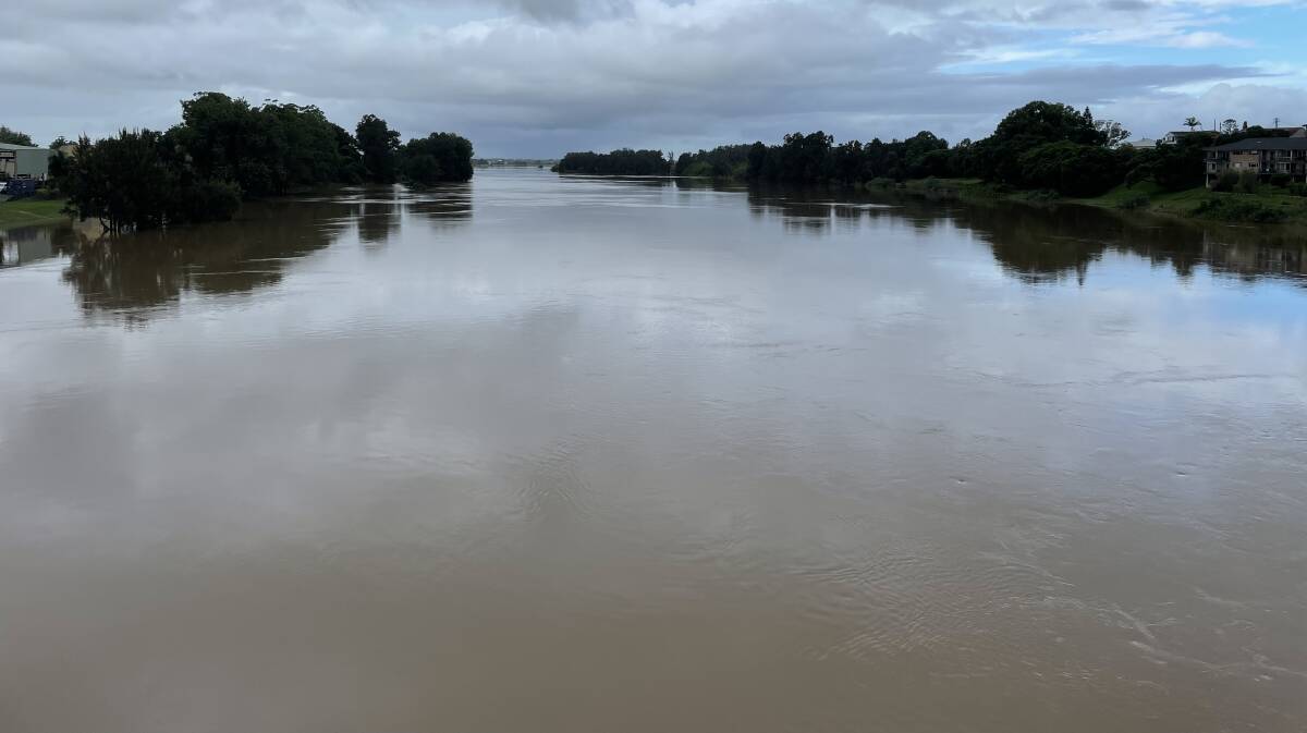 The Macleay River last week. Photo: Lachlan Harper 