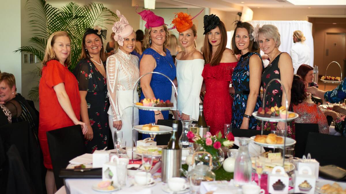 FABULOUS: Ladies all dressed up at the 2017 High Tea on Hastings. Photo: Meraki Photography.