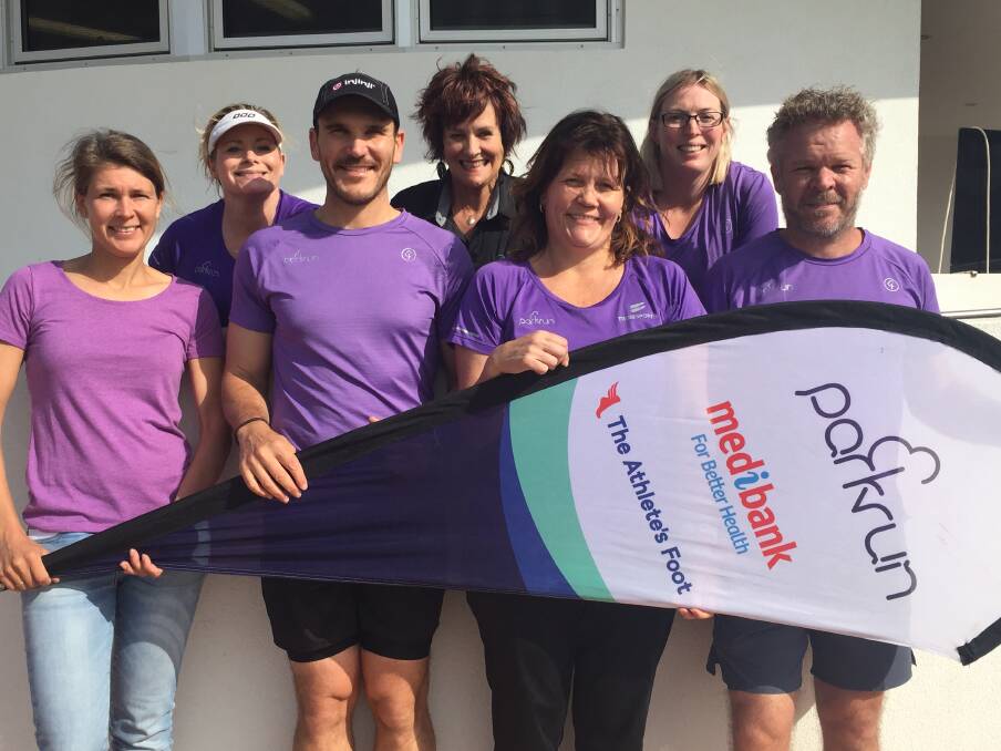 RUNNING DAYS: Volunteers with Port Macquarie parkrun are gearing up for the weekend. Photo: Laura Telford
