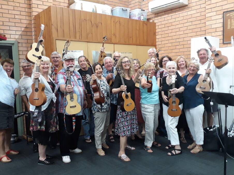 MUSIC: The Ukestra is very excited about their upcoming concert and jam session.