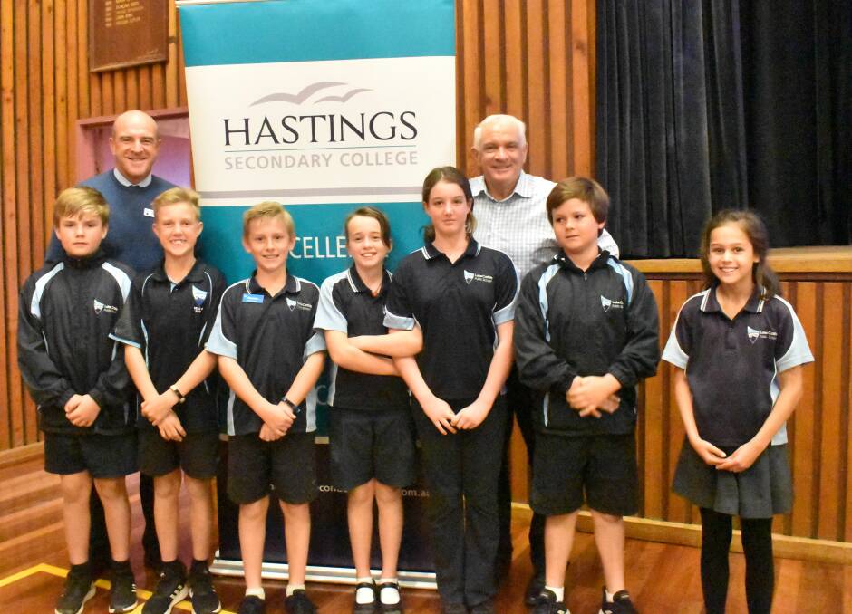 ALL AGES: Dr Michael Carr-Gregg spoke to students from lots of local primary schools including Lake Cathie Public School.