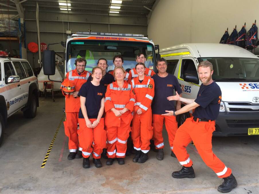 NEW MEMBERS: There are eight new SES volunteers in the Port Macquarie unit ready to help the community. Photo: NSW SES Port Macquarie Unit Facebook page.