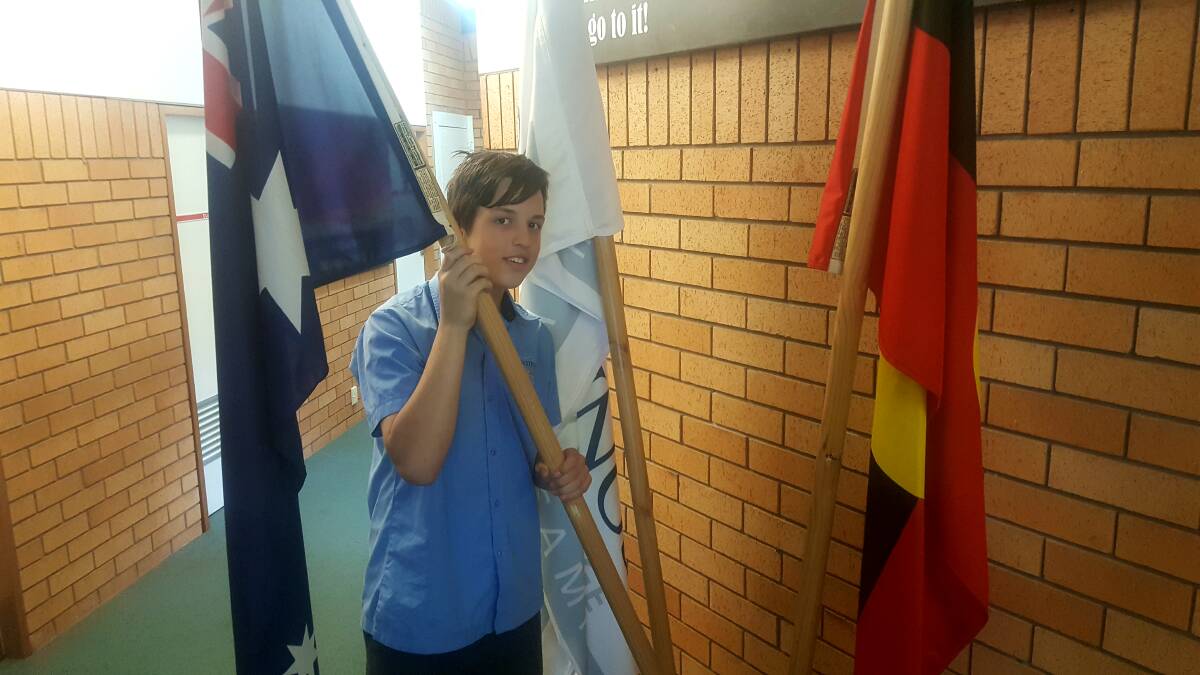 KEYNOTE: Cameron Halmi will deliver the keynote address at the Anzac Day dawn serivce in Port Macquarie. PHOTO: Laura Telford.