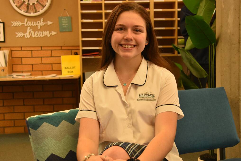 SUPERSTAR: Caitlin Axelby is using her experience living out of home in high school to help others. PHOTO: Laura Telford.