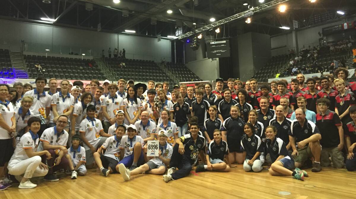 TOP EIGHT: The top eight teams at the compeititon in Sydney.