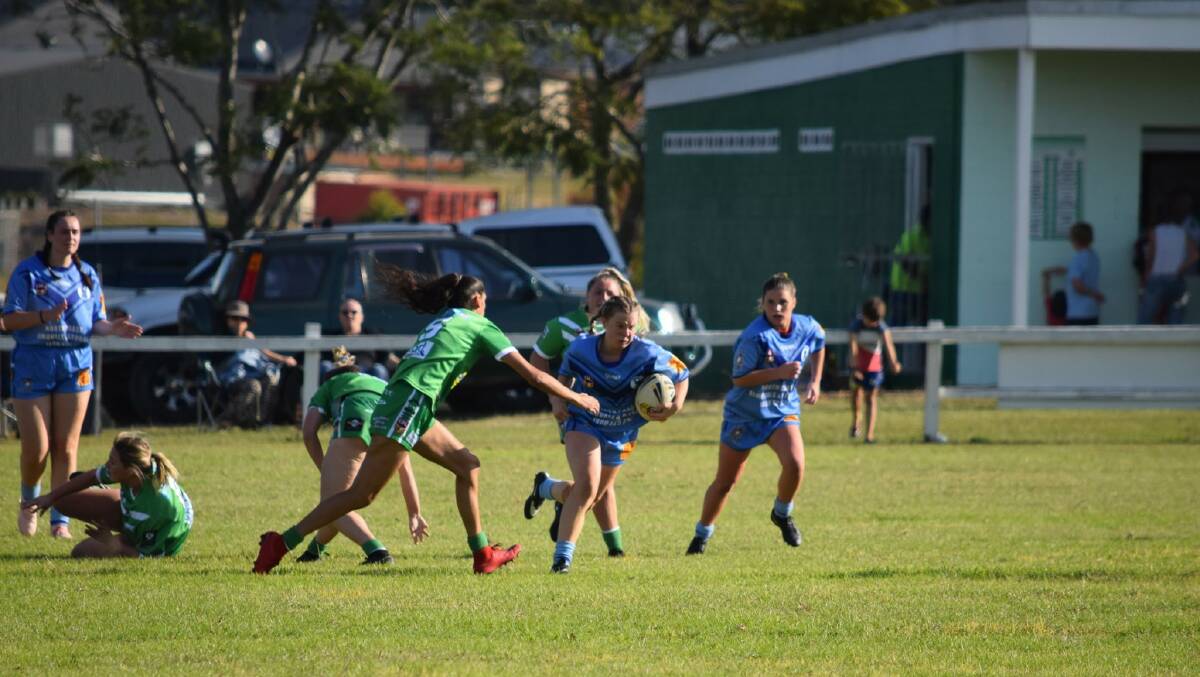 SEASON: The Kendall Blues Ladies went up against rivals the Beechwood Shamrocks in 2019 a number of times. PHOTO: Deena Hanlon.