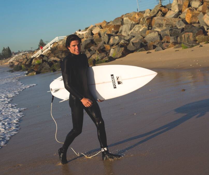 SURFER: Ben Howard rescued a man drowning at Town Beach.