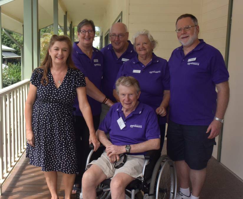 HELP: Specialist neurological nurse Rachael Mackinnon chats with Port Macquarie Parkinson's Support Group members.
