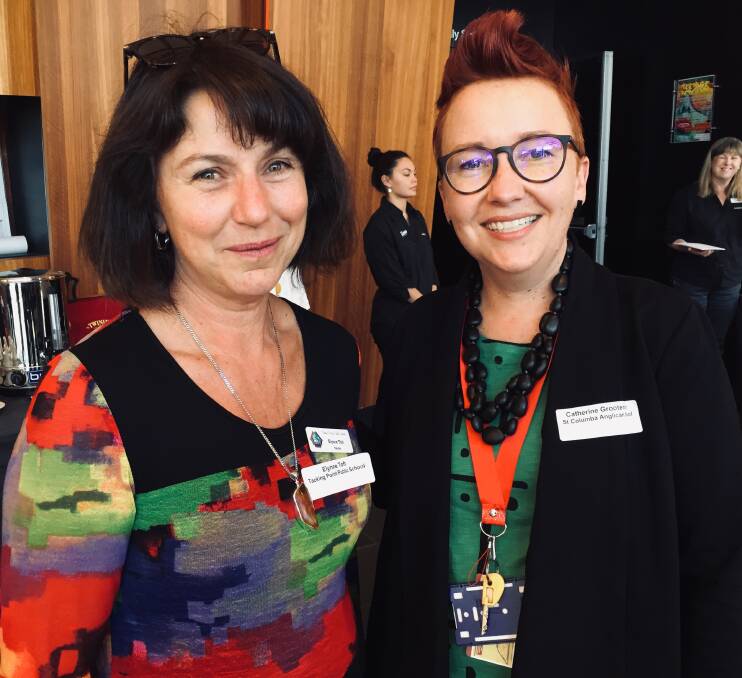 EXPERIENCE: Teachers from across the Hastings were at The Glasshouse's 2019 education launch. Photo: Laura Telford.