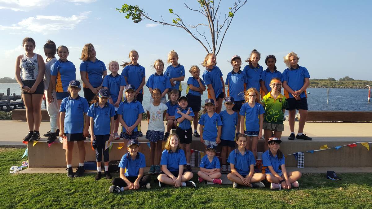 CELEBRATE: Girl Guides in Port Macquarie gathered at Town Green for fun activities. 