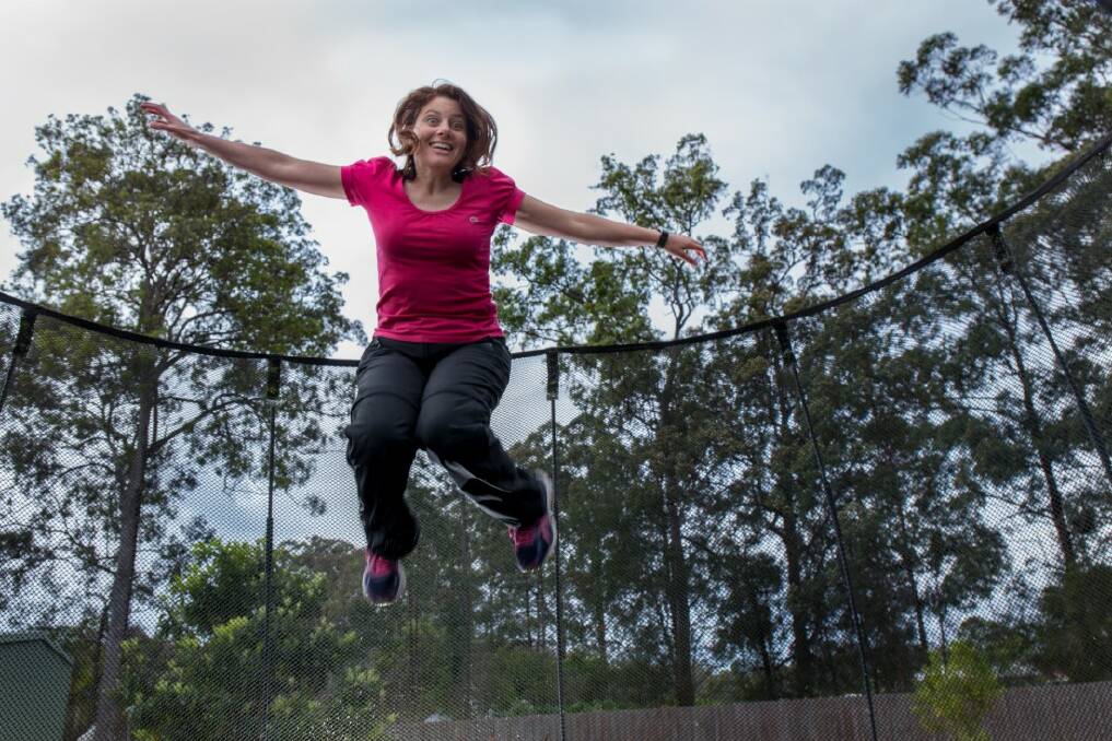 GREAT PICTURE: "Flying Mum" was taken by Liam at their home in Port Macquarie. PHOTO: Liam McCann.